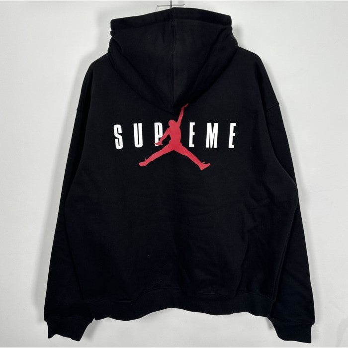 Supreme x Jordan Hooded Sweatshirt Black