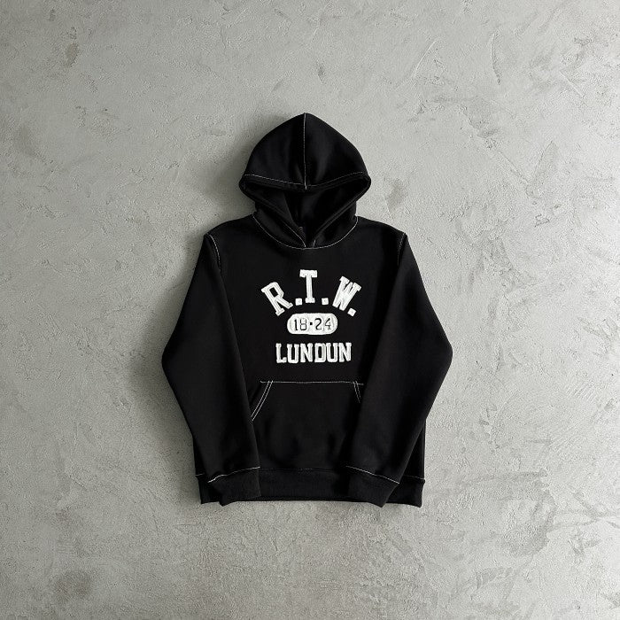 Corteiz R.T.W College Hoodie - Black