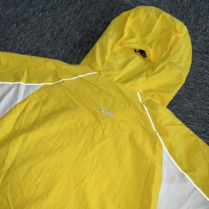 Corteiz Spring Jacket - Alcatraz Sun & Rain Yellow Windbreaker