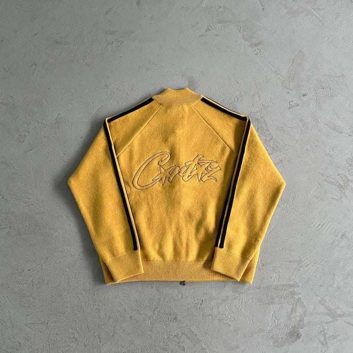 Corteiz VVS Knit-Zip Jacket - Yellow