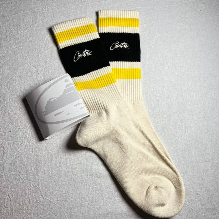Corteiz Corteiz Retro Cream Yellow Socks