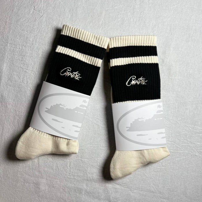 Corteiz Corteiz Retro Cream Socks