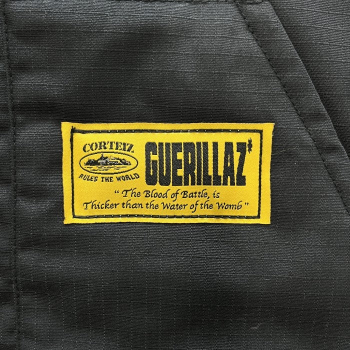 Corteiz Guerillaz Quilted Vest - Black