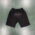 Corteiz OG Alcatraz Shorts - Triple Black