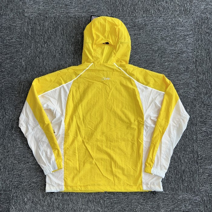 Corteiz Spring Jacket - Alcatraz Sun & Rain Yellow Windbreaker