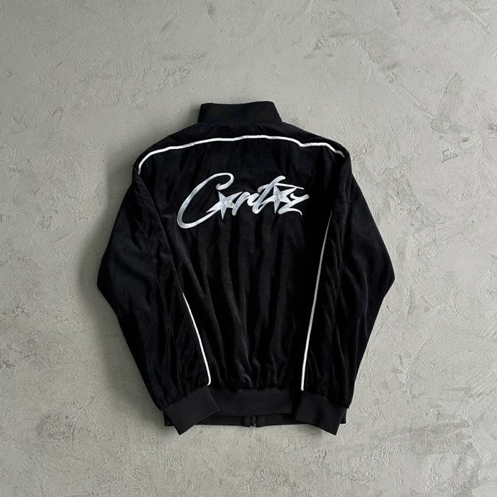 Corteiz VVS Velour Jacket - Black