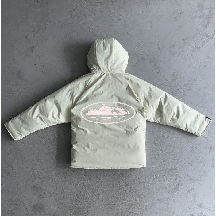 Corteiz Bolo B.I.G Jacket (Down) - Cream
