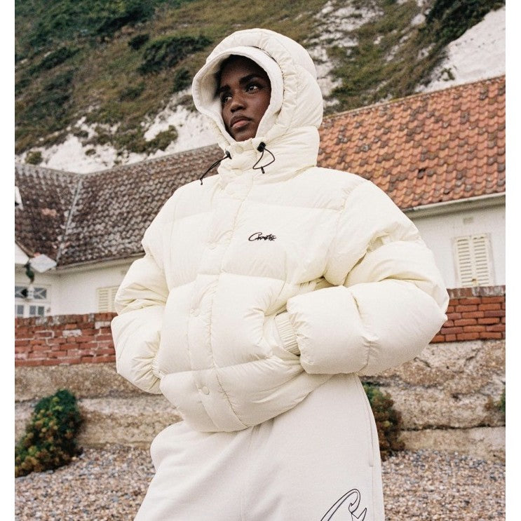Corteiz Bolo V2 Jacket (Down) - Off White