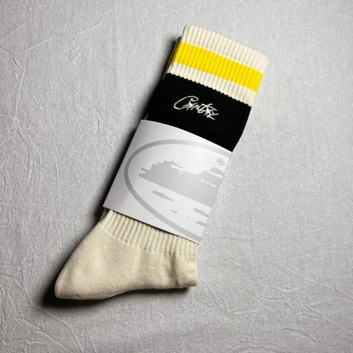 Corteiz Corteiz Retro Cream Yellow Socks