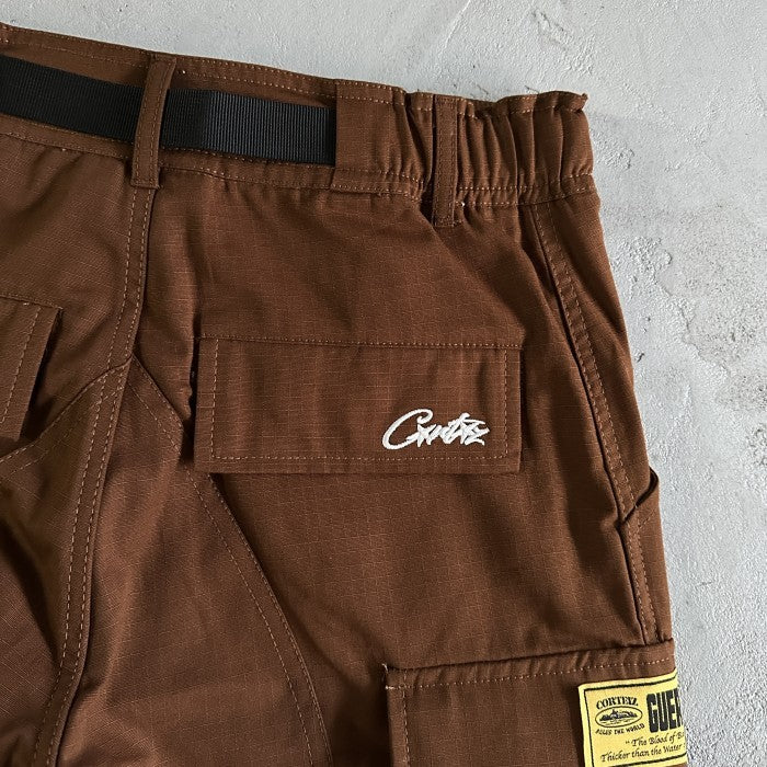 Corteiz Guerillaz* Cargo Pants - Brown