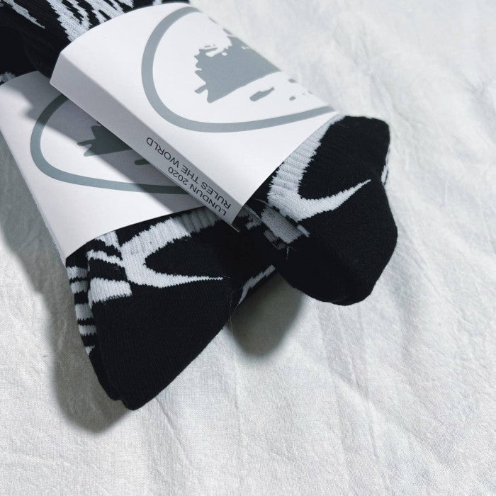 Corteiz Corteiz Black Pattern Socks