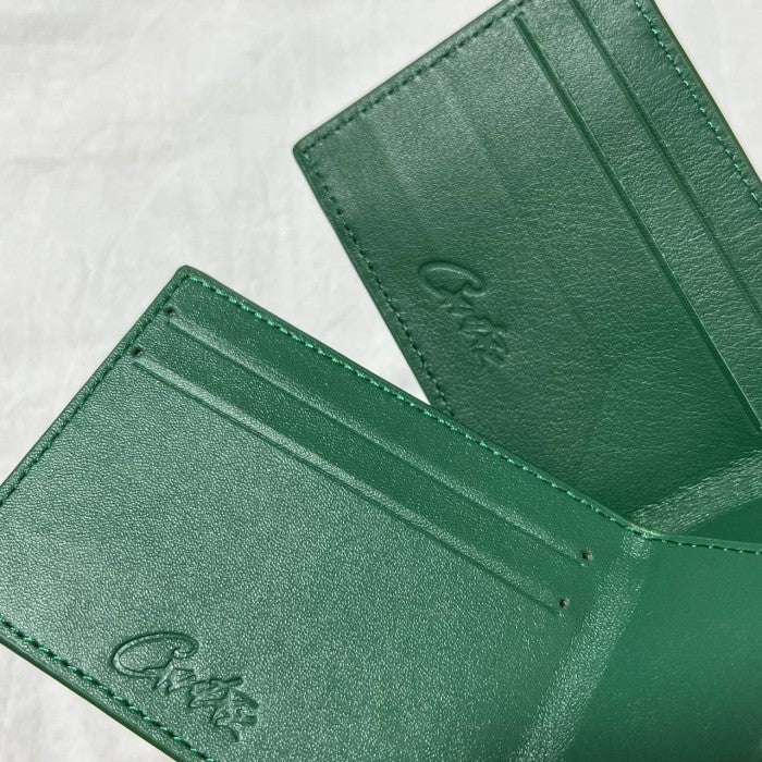 Corteiz VVS Leather Card Holder - Yellow SS23