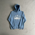 Corteiz 5 Starz Alcatraz - Hoodie / Pants / Set - Baby Blue - Set
