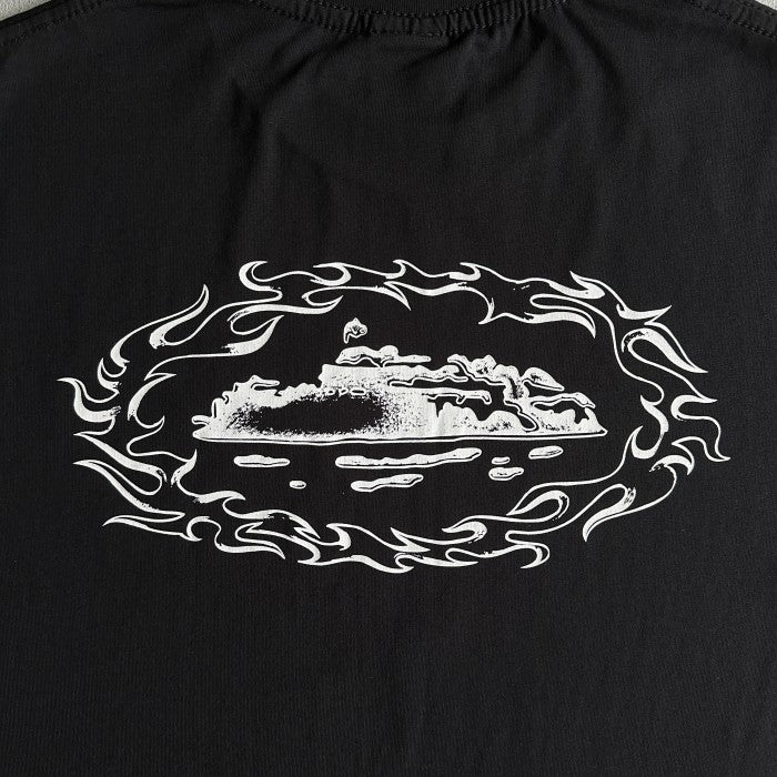 Corteiz Firey Alcatraz T-shirt - Black