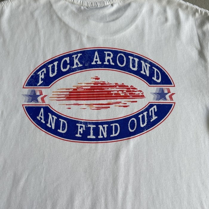 Corteiz Fuck Around Tee - White/Blue
