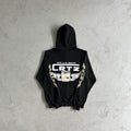 Corteiz Gasolina Double Zip Hoodie - Black