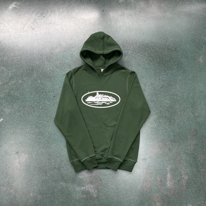 Corteiz OG Alcatraz - Hoodie/Sweatpants/Set - Green - Set