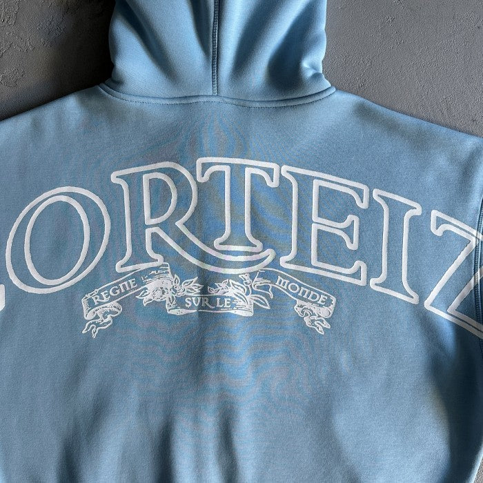 Corteiz Superior Royale - Zip Hoodie & Pants Suit/Set - Blue - Set