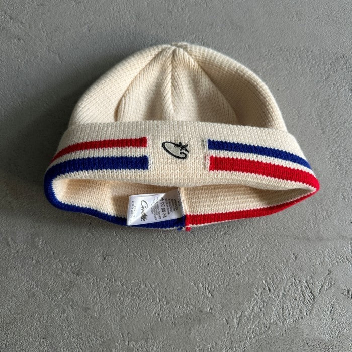 Corteiz VVS Knit Beanie 'Cream'