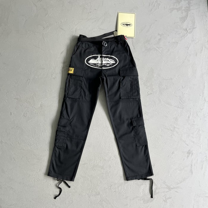 Corteiz 5 Starz Special Edition Black Guerillaz Cargo Pant - Black