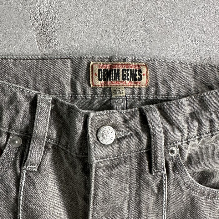 Corteiz C-Star Stitch-Down Jeans - Gray