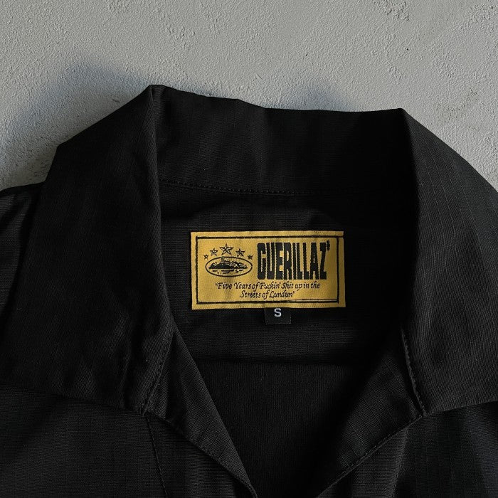 Corteiz Guerillaz 5 Starz Special Edition Drilltop Jacket - 5th Anniversary Black