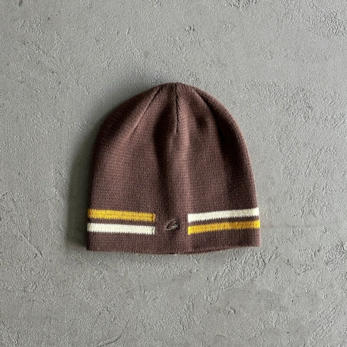 Corteiz VVS Knit Beanie 'Mocha'