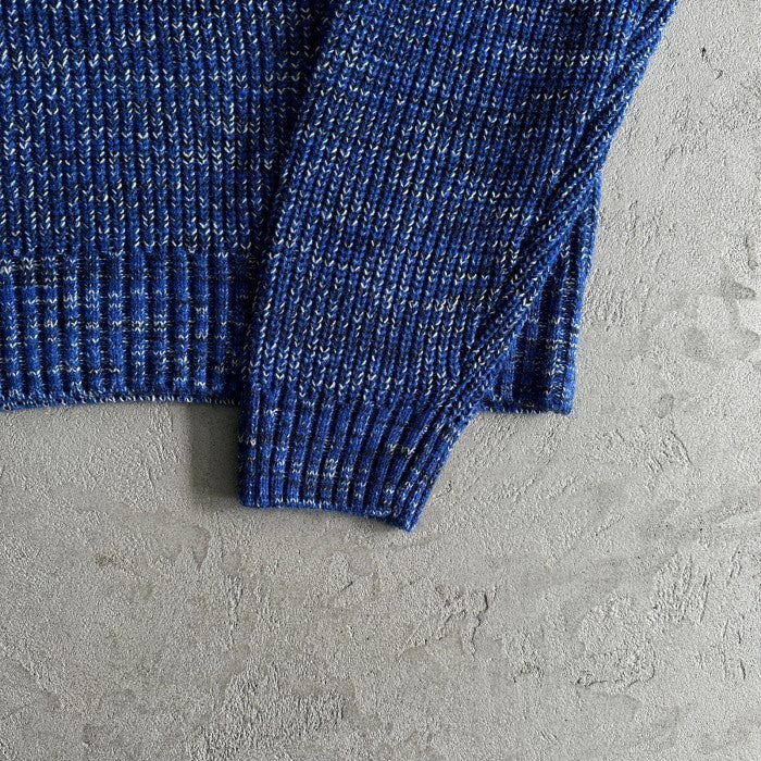 Corteiz VVS Knitted Mixed Yarn Allstarz Sweater - Blue