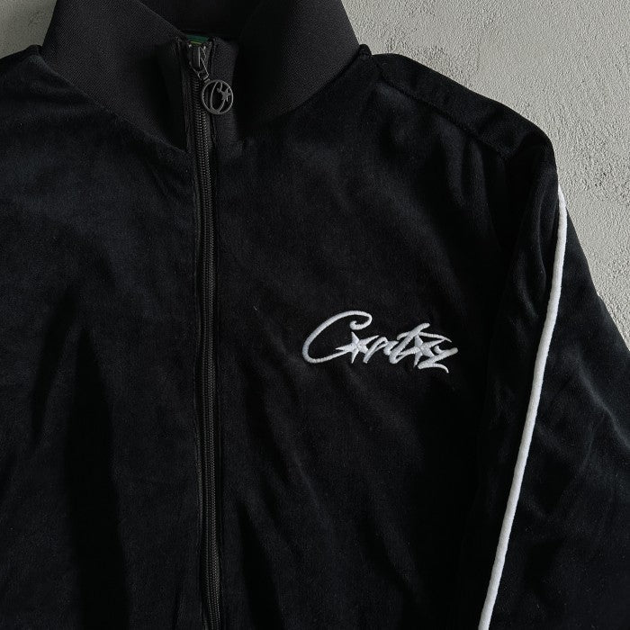 Corteiz VVS Velour Jacket - Black