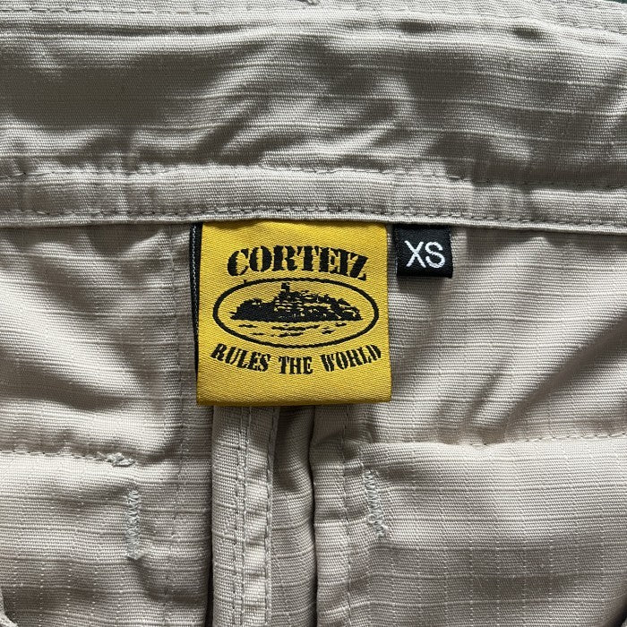 Corteiz Alcatraz Cargo Shorts - Beige