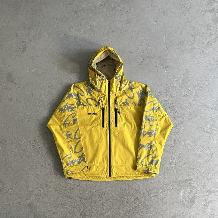Corteiz Elitework Waterproof Shell Jacket 'Yellow'