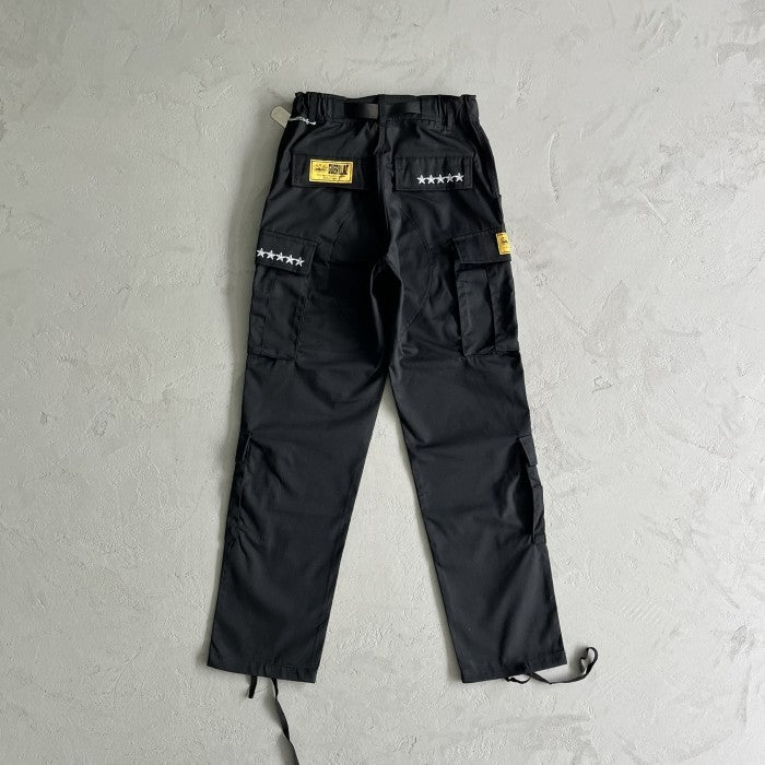 Corteiz 5 Starz Special Edition Black Guerillaz Cargo Pant - Black