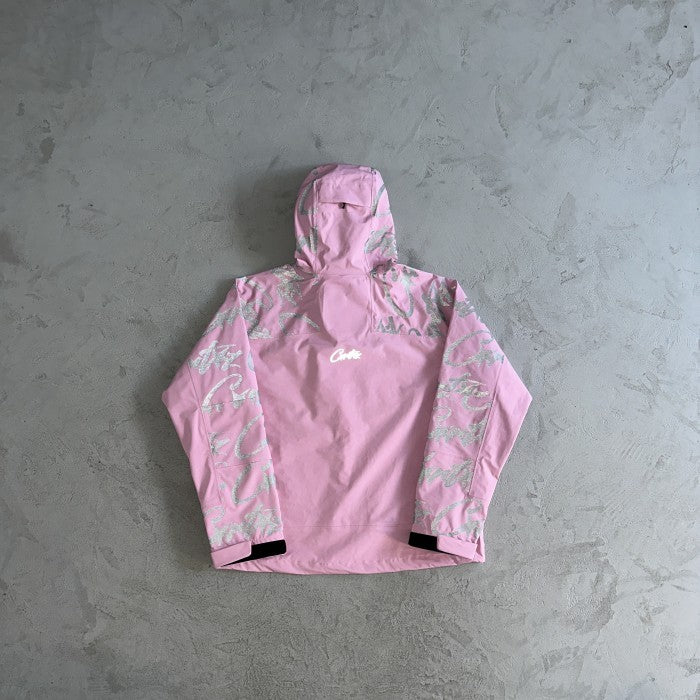Corteiz Elitework Waterproof Shell Jacket 'Pink'