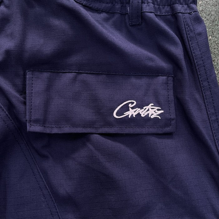 Corteiz Guerillaz* Cargo Pants - Navy