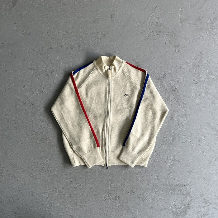 Corteiz Knit Zip Up Fleece Jacket - Cream