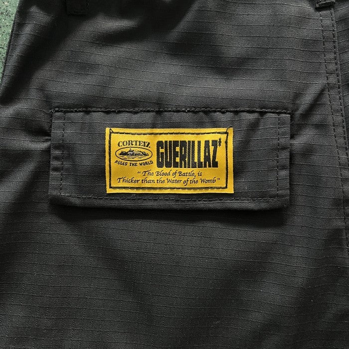 Corteiz OG Cargo Shorts - Triple Black