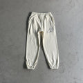 Corteiz Satin C Star Appliqué Sweatpants - White