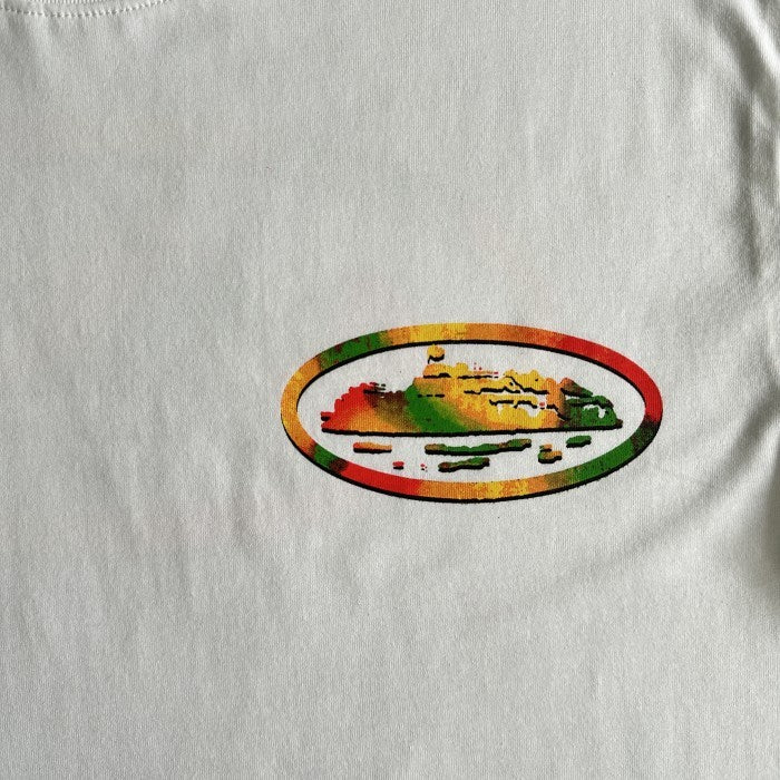 Corteiz Alcatraz Sunset Tee - White