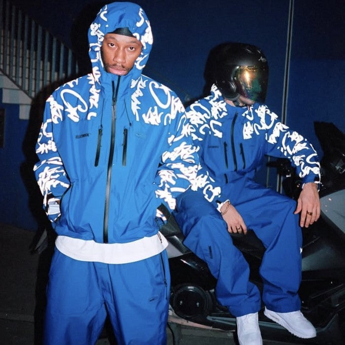 Corteiz Elitework Waterproof Shell Jacket 'Royal Blue'