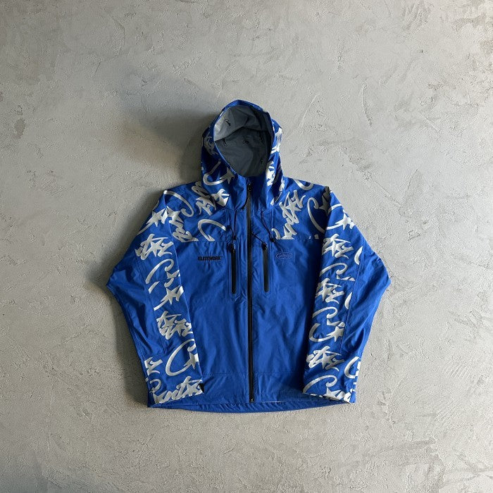 Corteiz Elitework Waterproof Shell Jacket 'Royal Blue'