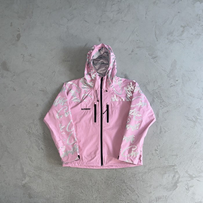 Corteiz Elitework Waterproof Shell Jacket 'Pink'