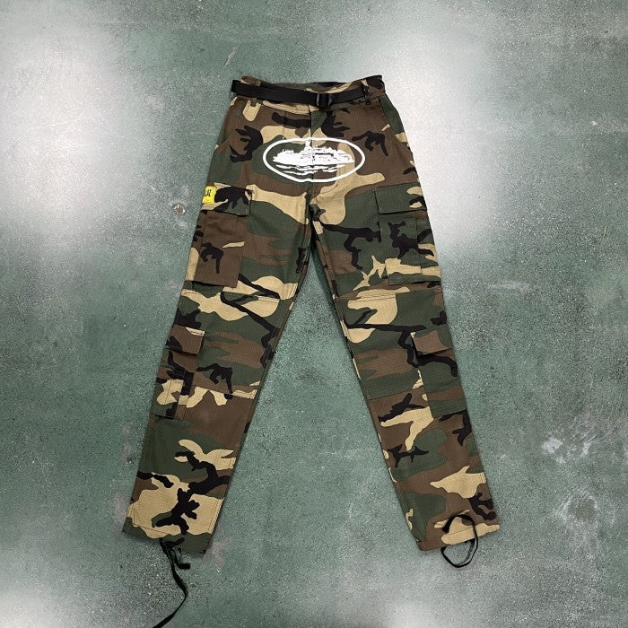 Corteiz Guerillaz* Cargos Pants - Woodland Camo