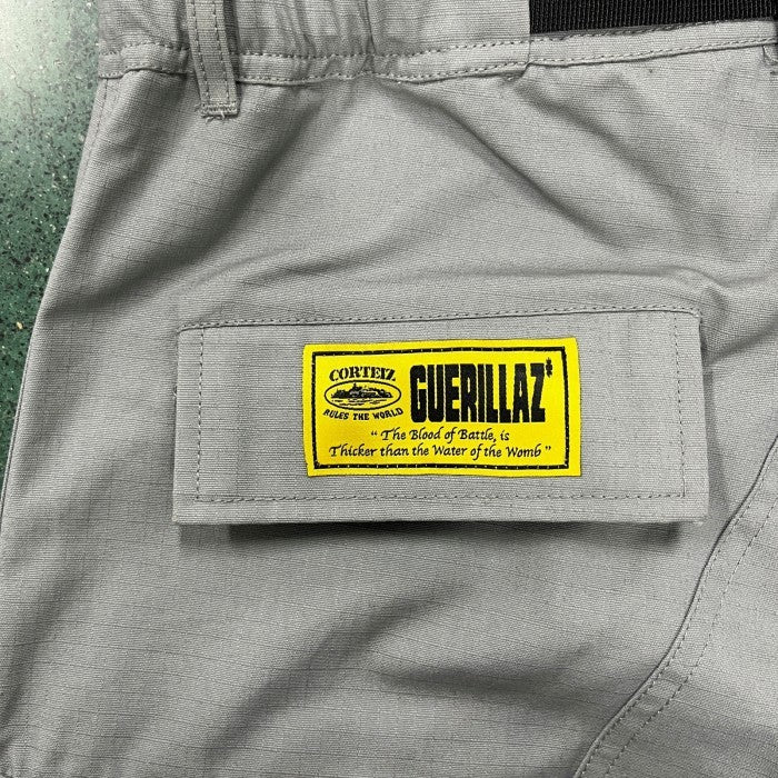 Corteiz Guerillaz* Cargos Pants - Stone Grey