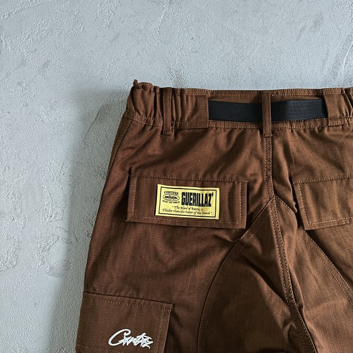 Corteiz Guerillaz* Cargo Pants - Brown