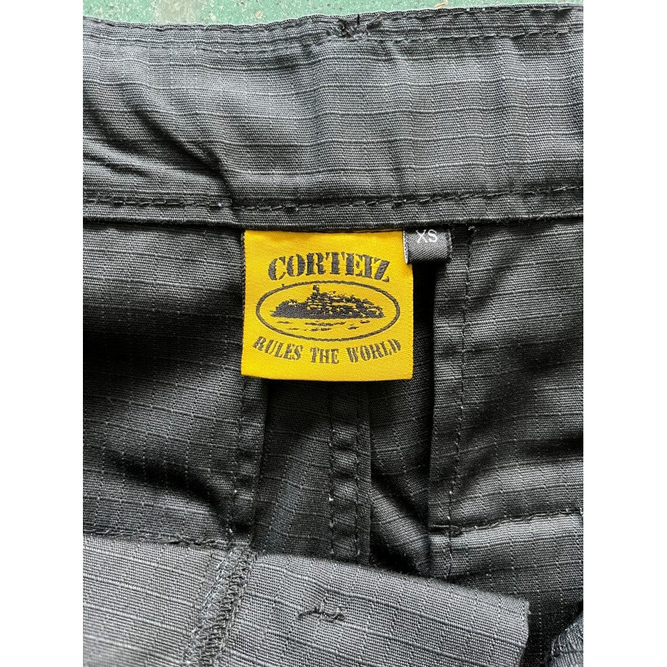 Corteiz OG Cargo Shorts - Triple Black