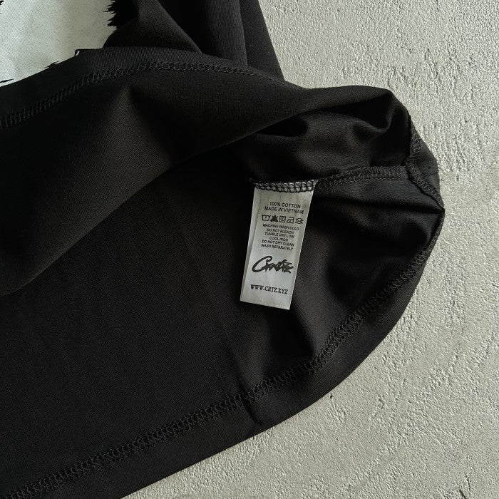 Corteiz Sketchy Hands Tee - Black