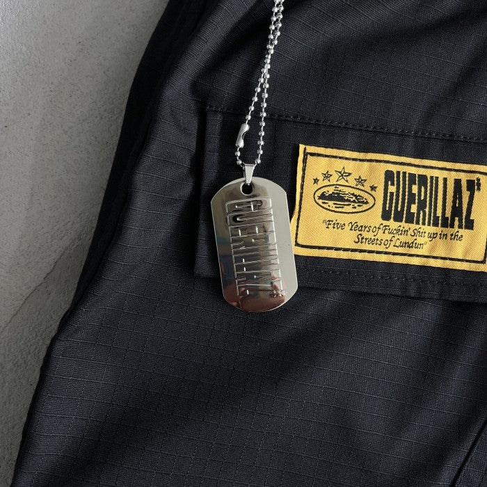 Corteiz 5 Starz Special Edition Black Guerillaz Cargo Pant - Black