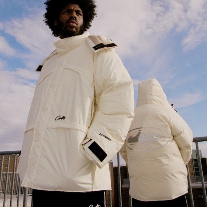 Corteiz Bolo B.I.G Jacket (Down) - Cream