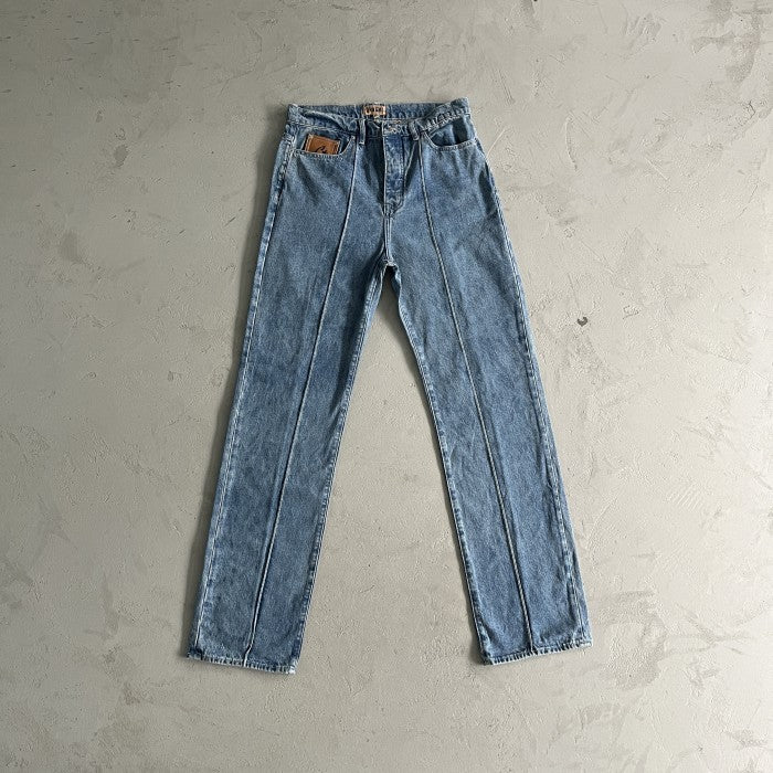 Corteiz C-Star Stitch-Down Jeans - Blue