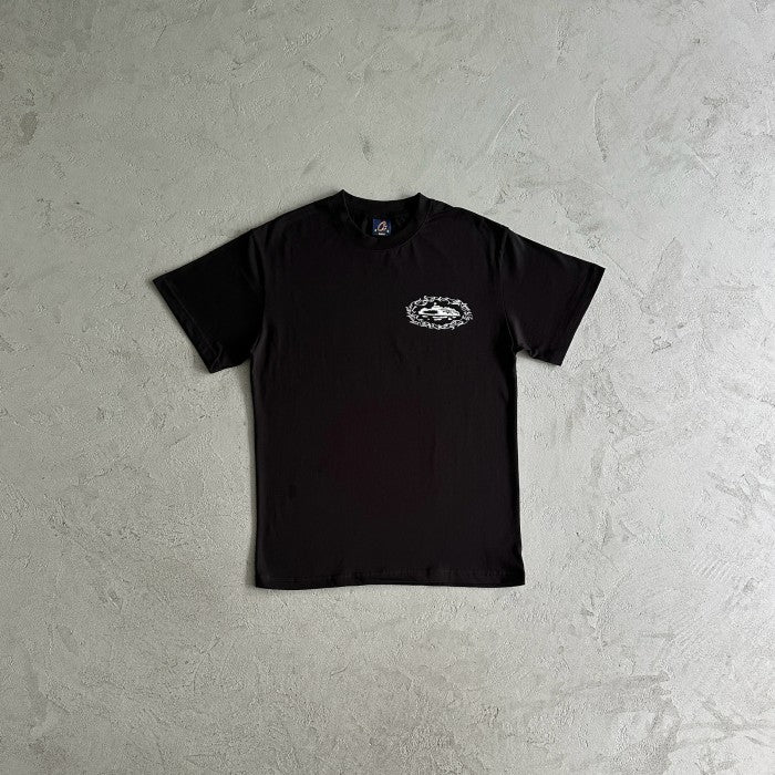 Corteiz Firey Alcatraz T-shirt - Black